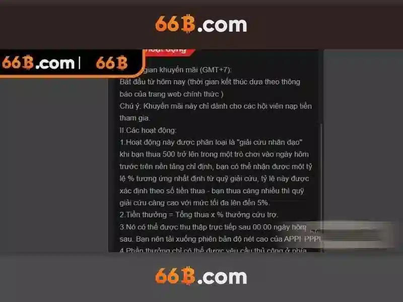 Chương Trình Khuyến Mãi 66B